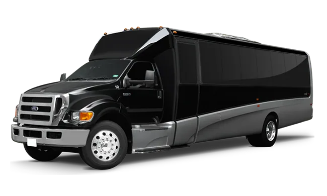 Luxury limo party bus